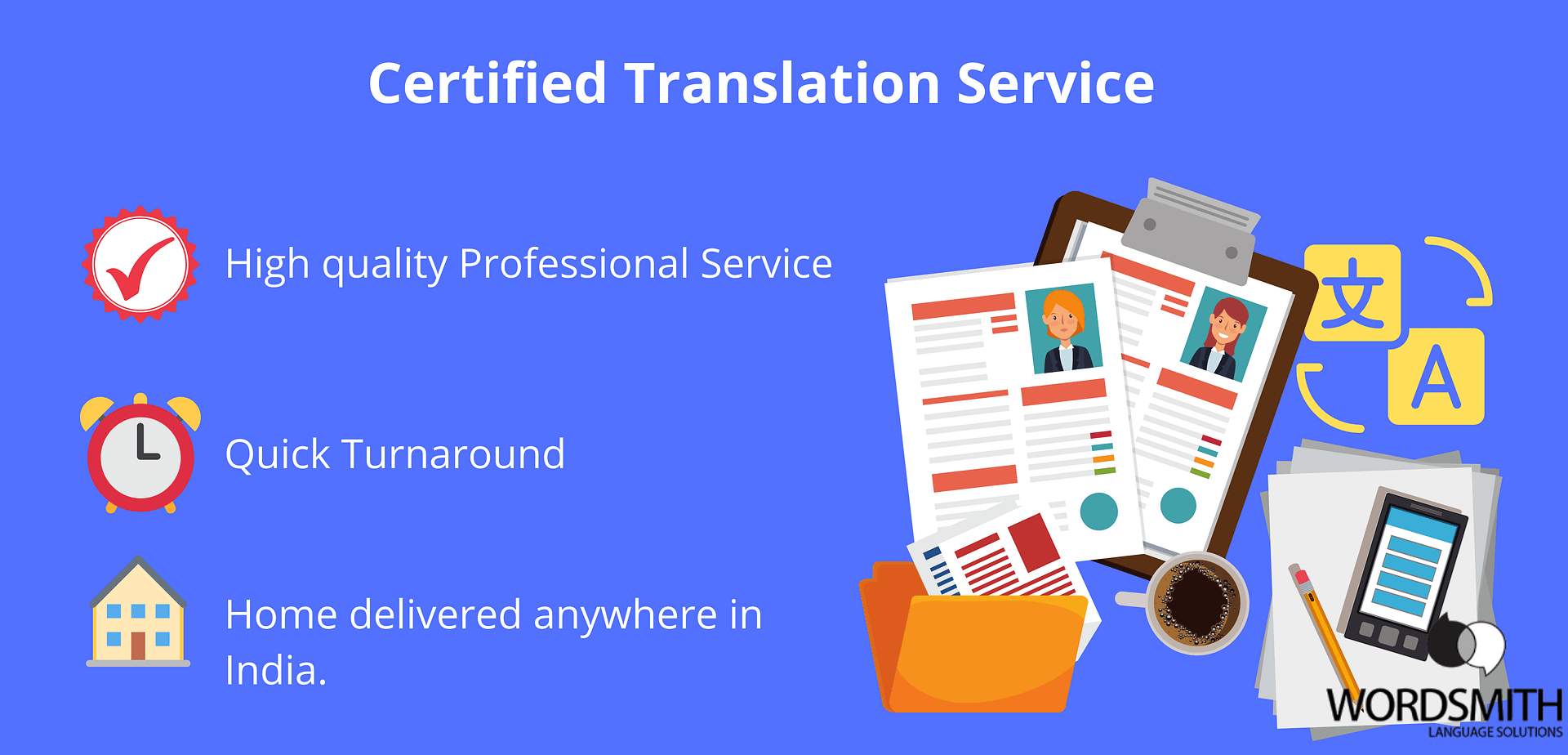 Certified Translation Services Wordsmith Language Solutions